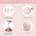 Pink White Nude Balloons Arch Kit, Double Stuffed Pastel Light Pink Cream Beige Peach White Balloon Garland Kit for Girl Baby Shower Birthday Wedding Anniversary Party Decoration