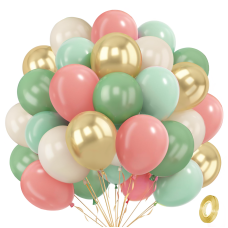 Sage Green Pink Gold Balloons,50 Pcs 12Inch Dusty Olive Mint Green Sand White Metallic Gold Balloons Retro Light blush Pink Balloon for Birthday Jungle Safari Baby Shower Wedding Party Decorations Sage Green Pink Gold Balloons,50 Pcs 12Inch Dusty Olive Mint Green Sand White Metallic Gold Balloons Retro Light blush Pink Balloon for Birthday Jungle Safari Baby Shower Wedding Party Decorations