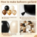 Brown Black Balloon Arch Kit, Sand White Gold Black Tan Balloons Dark Brown Beige Gold with Confetti Balloons Garland for Wild Western Cowboy Country Birthday First Rodeo Party Decoration Brown Black Balloon Arch Kit, Sand White Gold Black Tan Balloons Dark Brown Beige Gold with Confetti Balloons Garland for Wild Western Cowboy Country Birthday First Rodeo Party Decoration