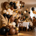 Brown Black Balloon Arch Kit, Sand White Gold Black Tan Balloons Dark Brown Beige Gold with Confetti Balloons Garland for Wild Western Cowboy Country Birthday First Rodeo Party Decoration Brown Black Balloon Arch Kit, Sand White Gold Black Tan Balloons Dark Brown Beige Gold with Confetti Balloons Garland for Wild Western Cowboy Country Birthday First Rodeo Party Decoration