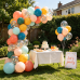 Boho Rainbow Balloons,50pcs 12inch Assorted Colors Retro Orange Yellow Blue Balloon Teal Blue Blush Light Orange Balloon Colorful Confetti Balloon for Birthday Wedding Sunshine Party Decor Boho Rainbow Balloons,50pcs 12inch Assorted Colors Retro Orange Yellow Blue Balloon Teal Blue Blush Light Orange Balloon Colorful Confetti Balloon for Birthday Wedding Sunshine Party Decor