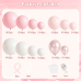 Pearl Pink White and Bows Balloons Arch Kit, Double Stuffed, Latex Light/Pastel/Maca/Pearl Pink and White Balloon, for Valentine's Day Princess Birthday Wedding Coquette Party Decor Pearl Pink White and Bows Balloons Arch Kit, Double Stuffed, Latex Light/Pastel/Maca/Pearl Pink and White Balloon, for Valentine's Day Princess Birthday Wedding Coquette Party Decor
