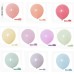 Zesliwy Pastel Colorful Latex Party Balloons，120 Pack 12 Inches Macaron Assorted Rainbow Balloons for Birthday Baby Shower Party Decoration